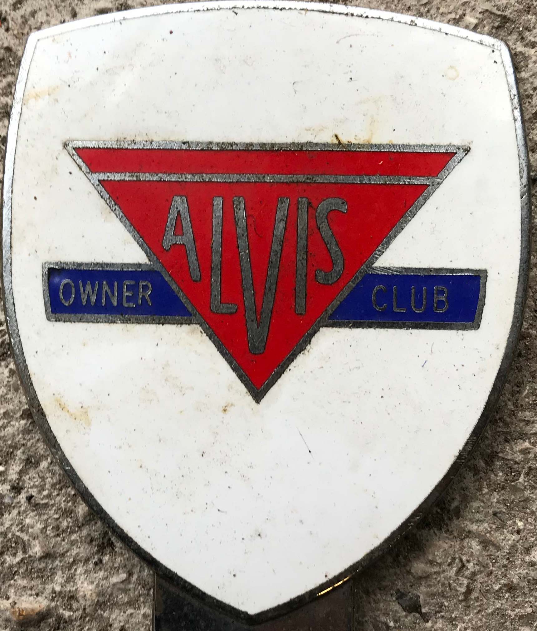 Newer Alvis Owners Club Badge