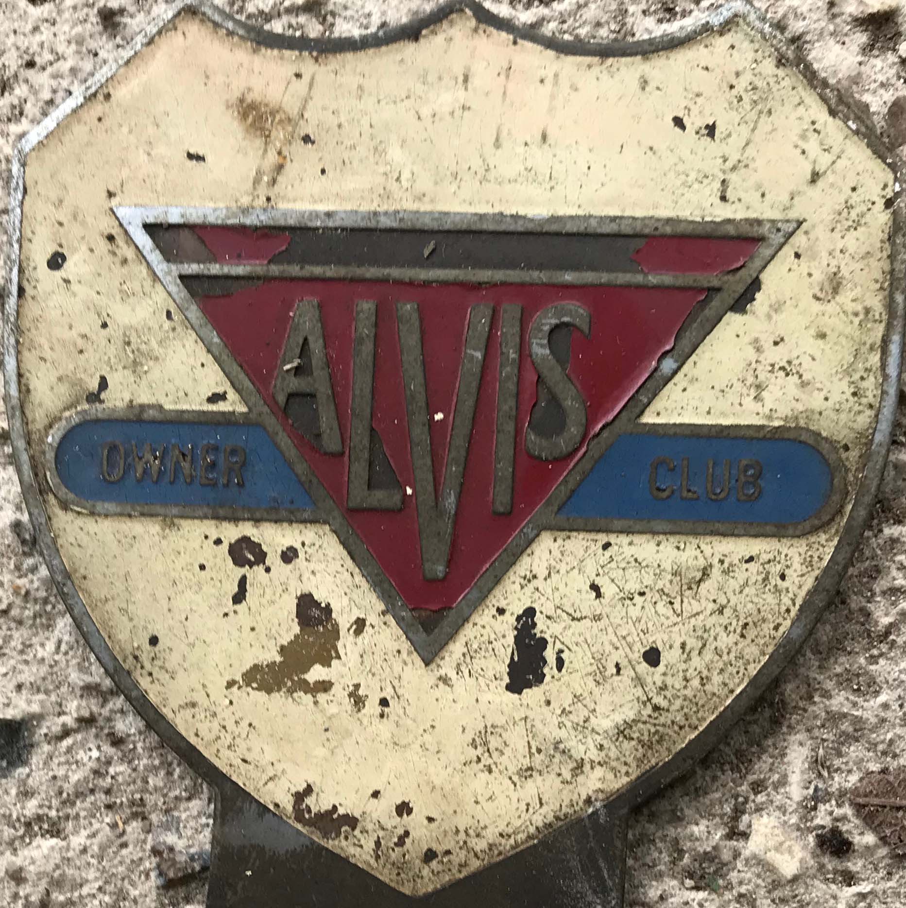 Older Alvis Owners Club Badge